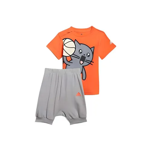 Adidas Kids Комплекты Оранжевый Желтый Белый Средний Фотиния Серый Новорожденный и Малыш