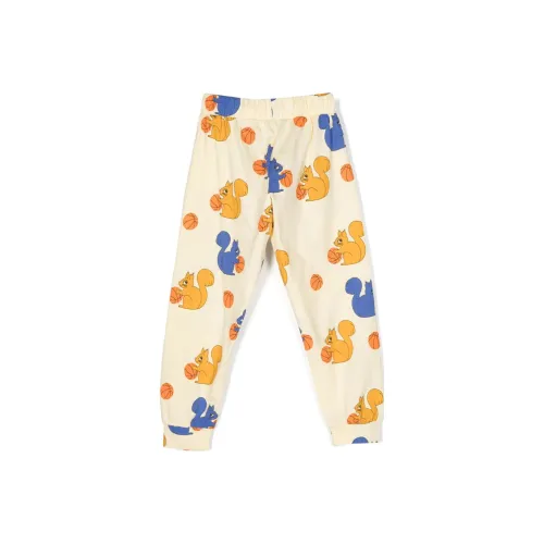 Mini Rodini Вязаные спортивные штаны желтые для детей