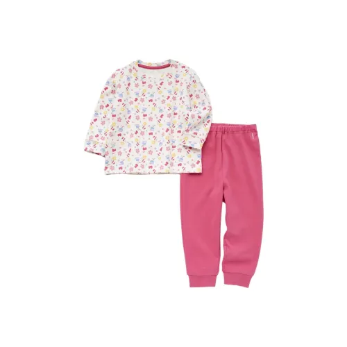 UNIQLO Домашний Комплект Персиково-Розовый для Малышей