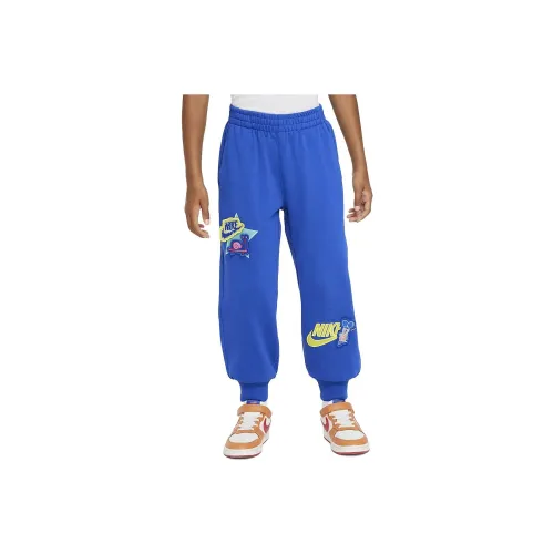 Детские Nike Вязаные Тренировочные Штаны Игровой Королевский Синий