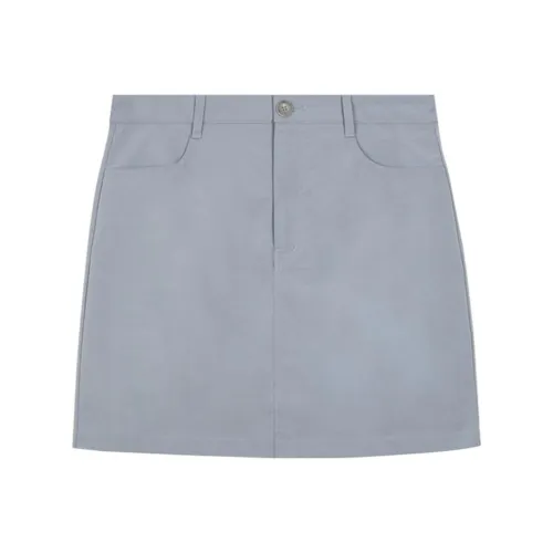 Omont Карго Юбки Короткие Женские Туманно-Синий