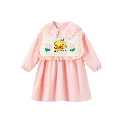 Детский комплект B.Duck с юбкой цвет "Светлая вода" розовый