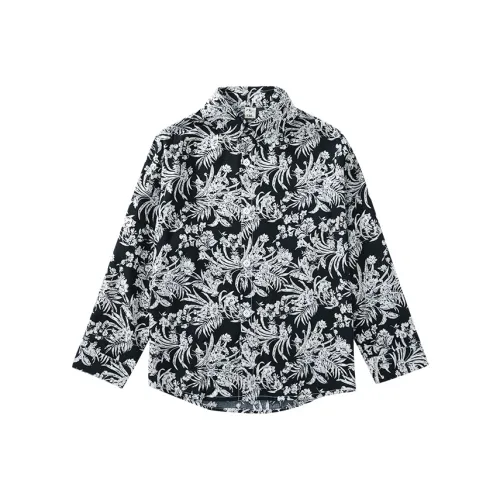 HEINBBE Черная рубашка школьного возраста