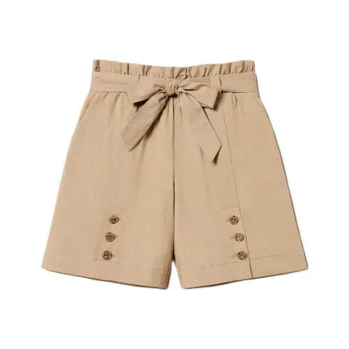 TWINSET Milano Шорты Детские Бежевые