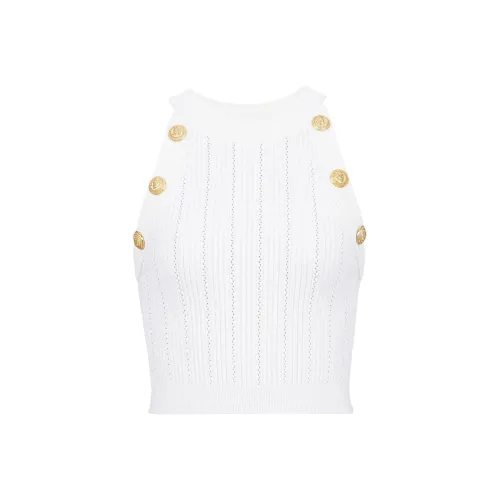 BALMAIN Белые Женские Майки