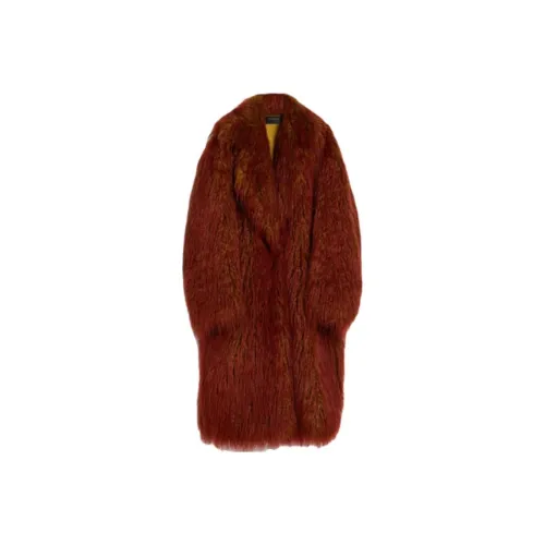 SportMax Коричневый Бронза Женские Бархатные Куртки