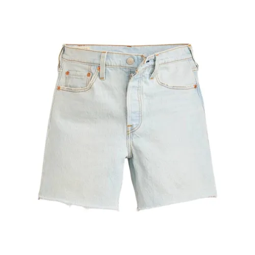 Levi's Джинсовые шорты Женские Светло-синие