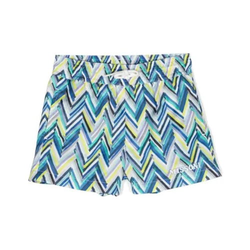 MISSONI SS24 Детские плавательные шорты детский синий