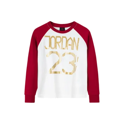 Джордан Air23 T Рубашка Хлопковая конфета Дети 3-7 лет