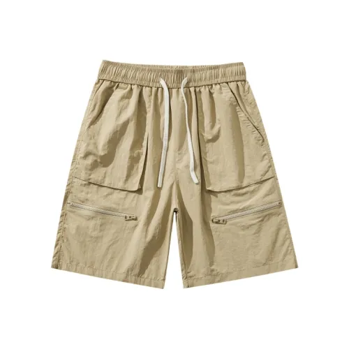 UKTK Хаки Мужские Повседневные Шорты