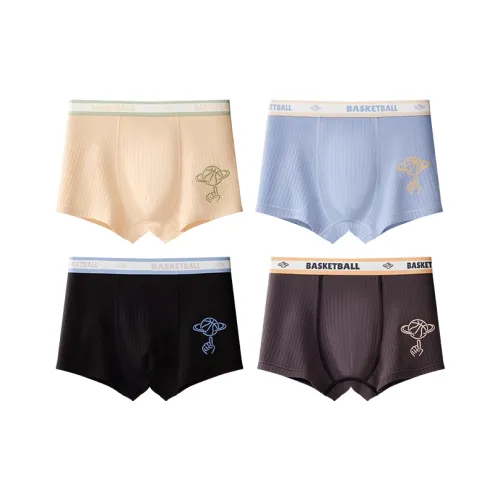 Хлопок Трусы 4 Пачки Подростки