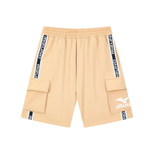 Mizuno Горчичный желтый Детские шорты