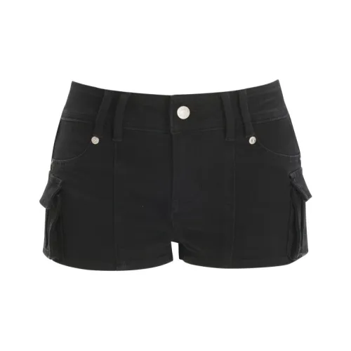 HAZL Джинсовые шорты Женские Черные