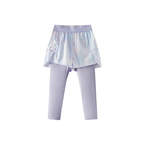 Swift Повседневные брюки Детский The Сияние заката IS Фиолетовый Amidst The Evening Liuyun