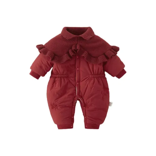 XiaoJinBu Комбинезон Бордовый Infant и Toddler