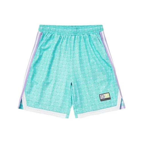 QIAODAN Tranquility IS Full OF Синий Школьный возраст Короткий