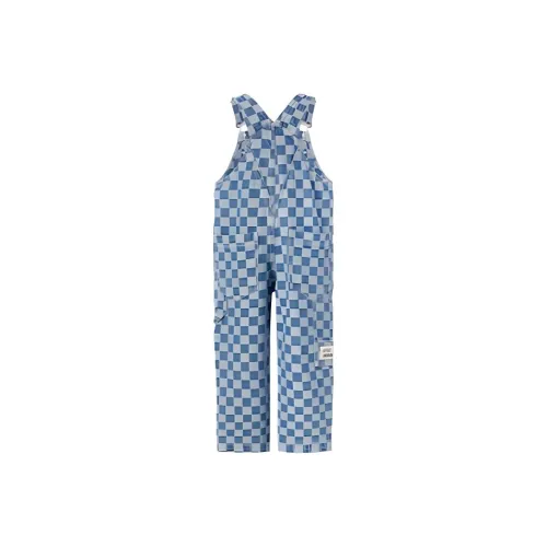 Little MO&CO. Джинсовый синий Kids Комбинезоны