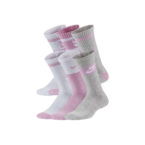 Носки Nike 6 пар смешанные цвета детские