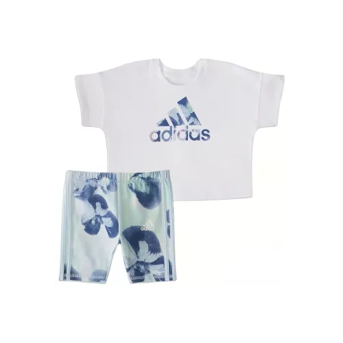 Adidas Kids Комплекты Детская одежда Коробка Tee Велосипед Короткий Набор Infant And Toddler