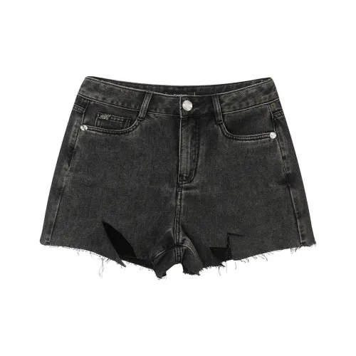 BEBE SS24 Джинсовые шорты Женские Черные