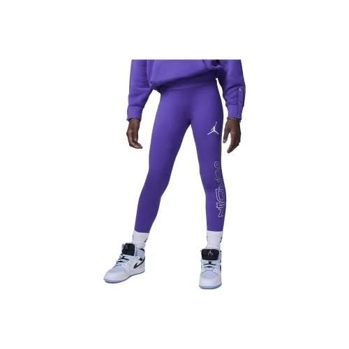 Jordan TAKE FLIGHT Детская одежда TAKE FLIGHT Leggings Детский Фиолетовый