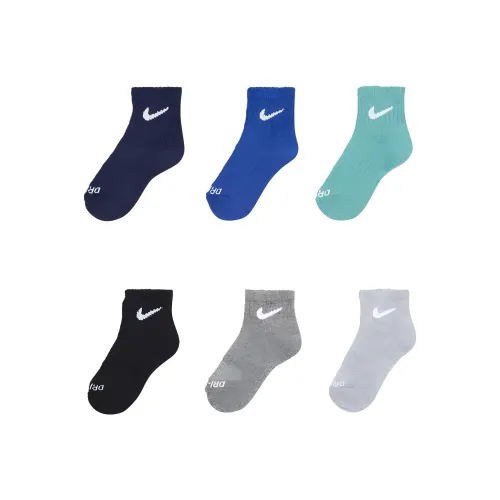 Носки Nike Dri Fit 6 пар смешанные цвета детские