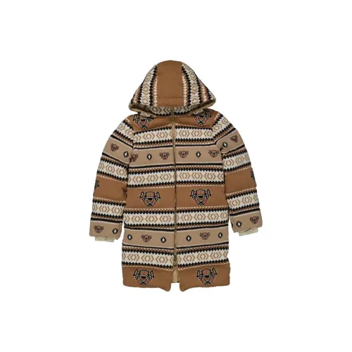 Burberry CAMEL Kids Шерстяное пальто