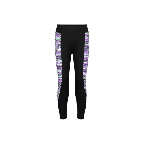 Under Armour Детская одежда Jagged Stripe Leggings Baby Black