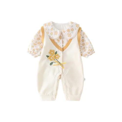 XiaoJinBu комбинезон Желтый для младенцев и малышей