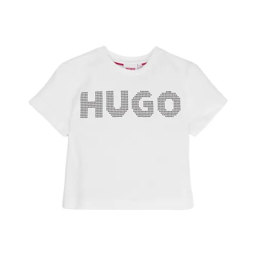 HUGO BOSS Белая Kids T-рубашка