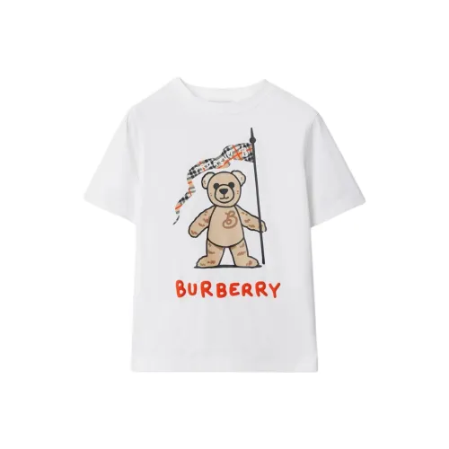 Burberry Белая Kids Т-рубашка