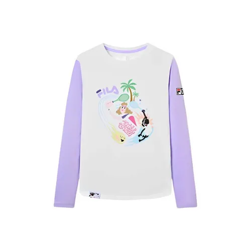 FILA KIDS x SHAUN THE SHEEP Футболка Стандартная Белая Подростки