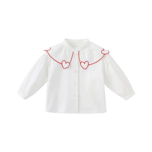 DAVE&BELLA Белые Kids Рубашки