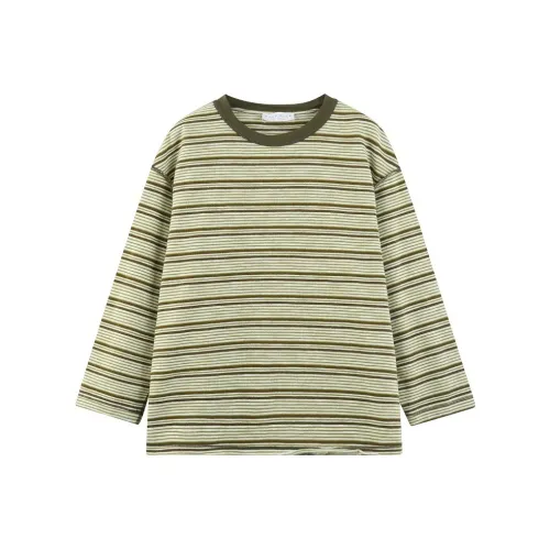 E.I T-рубашка SS25 Willow лиственный зеленый для детей 3-7 лет