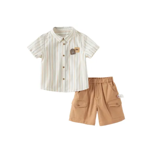 DAVE BELLA Повседневная спортивная одежда Абрикосовые полосы для детей 3-7 лет