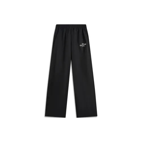 LINING Sports Life Collection Черные Женские Спортивные Брюки