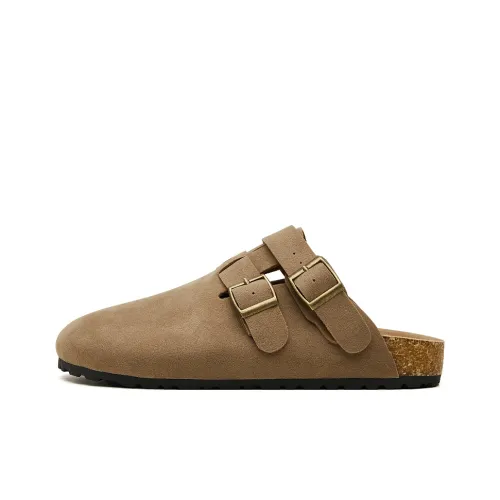 AAA SINCE 1955 Запахонепроницаемый Устойчивый к истиранию Подошва Домашние тапочки Женские Абрикос