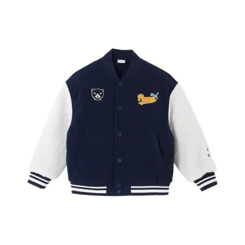 PUMA Бейсбольная куртка Темно-синий Детский