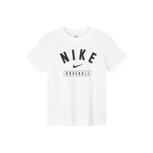 nike T-рубашка Чисто белый для детей 3-7 лет