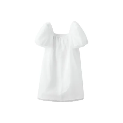 ZARA Детское платье белое для детей 3-7 лет