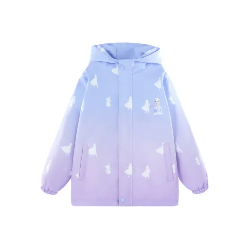 Disney Ветровка синего-фиолетового цвета для детей в возрасте 3-7 лет