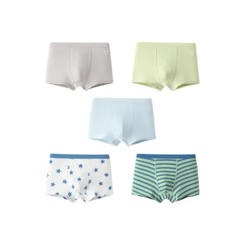 Balabala Трусы 5 упаковка Синий Зеленый Тон Детский