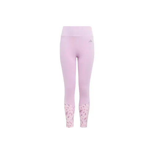 Adidas Leggings Optime Подростки Bliss Light Purple Transparent Pink