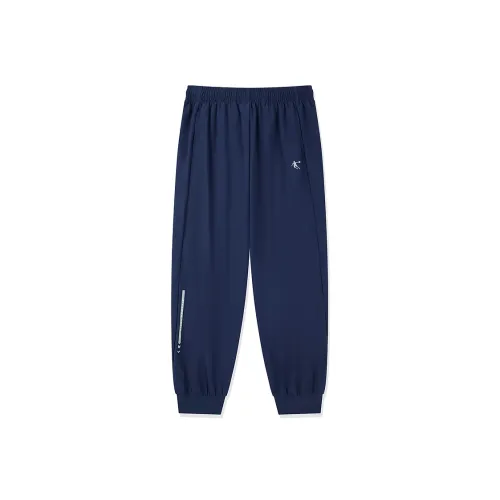 Подростки QIAODAN Вязаные Тренировочные Штаны Rhino Облачно-Синий