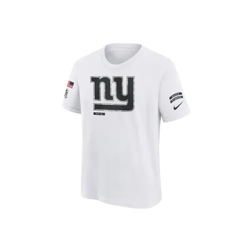 nike Dri FitNFL T Рубашка New York Giants Salute To Service Primary Edge Legend Белый Подростки