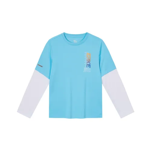 ERKE KIDS Небесно-голубая унисекс футболка