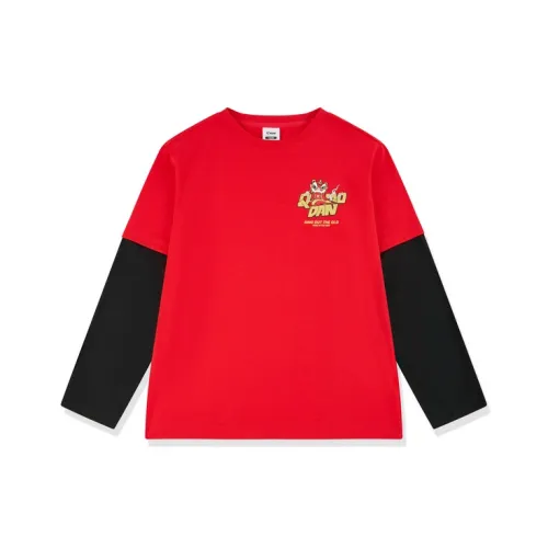 QIAODAN T-рубашка Enchanting Red Подростки