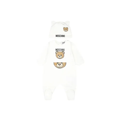 MOSCHINO Белый Детский Комбинезоны / Ползунки