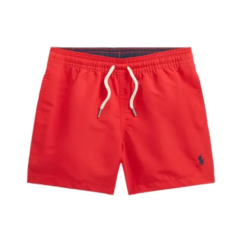 Polo Ralph Lauren Облегающие Купальники Летние Детские Красные