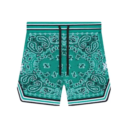 AMIRI Детская одежда Bandana Шорты Детский Циановый